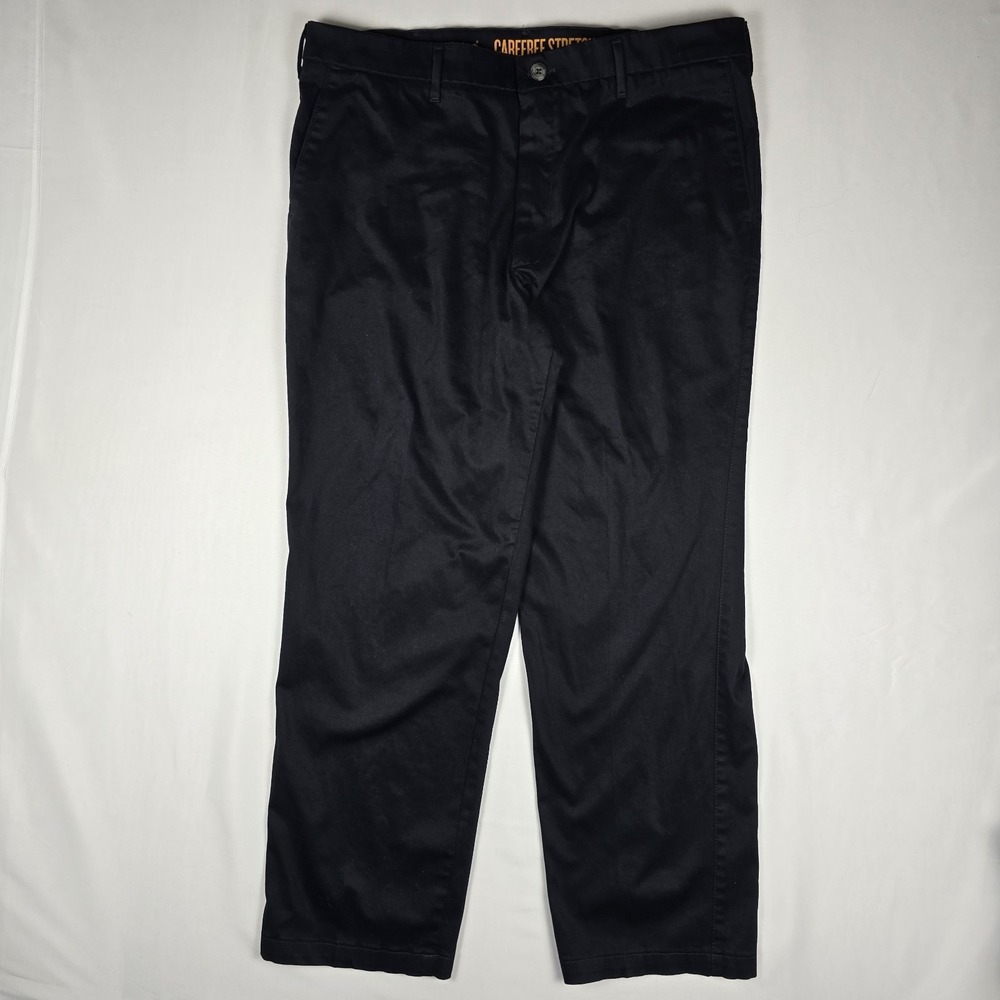 Lee Carefree Stretch Pants Mens‎  black dress 38x 30